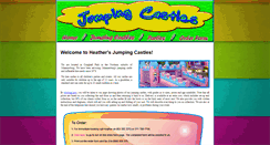 Desktop Screenshot of jumpingcastlesjhb.co.za